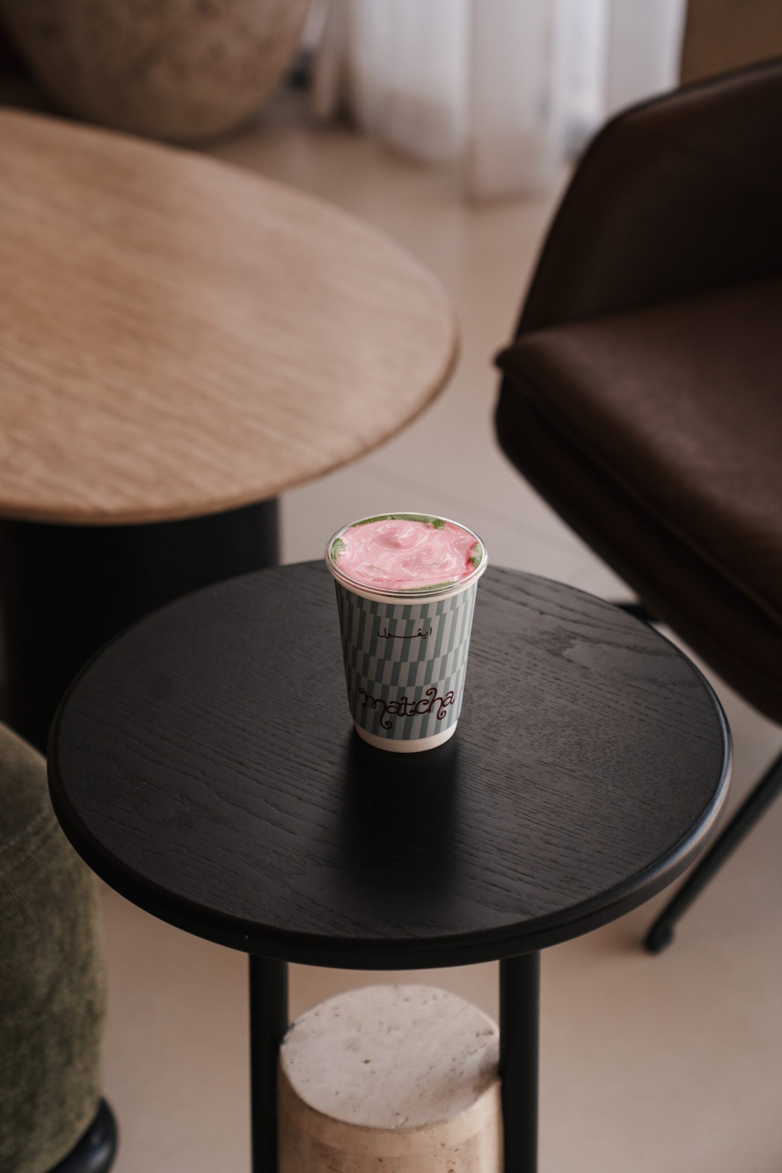 Raspberry Matcha